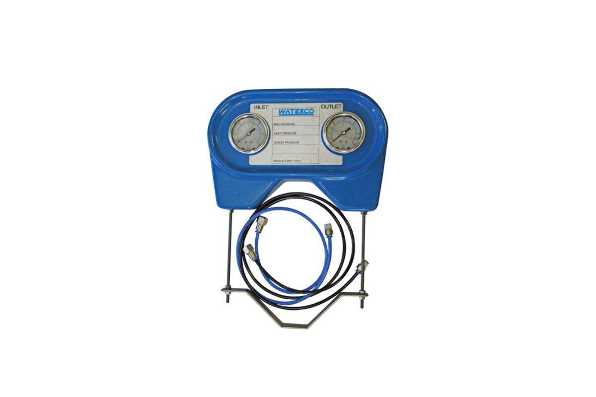 Dual Pressure Gauge Panel - Waterco